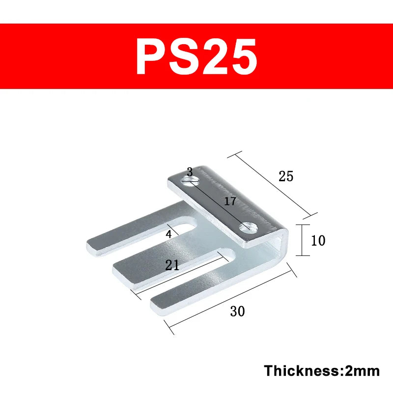 Proximity Sensor Bracket Mount Clip M8 M12 M18 M30 SN04 E3JK Sensor Mounting Bracket Axl PS25