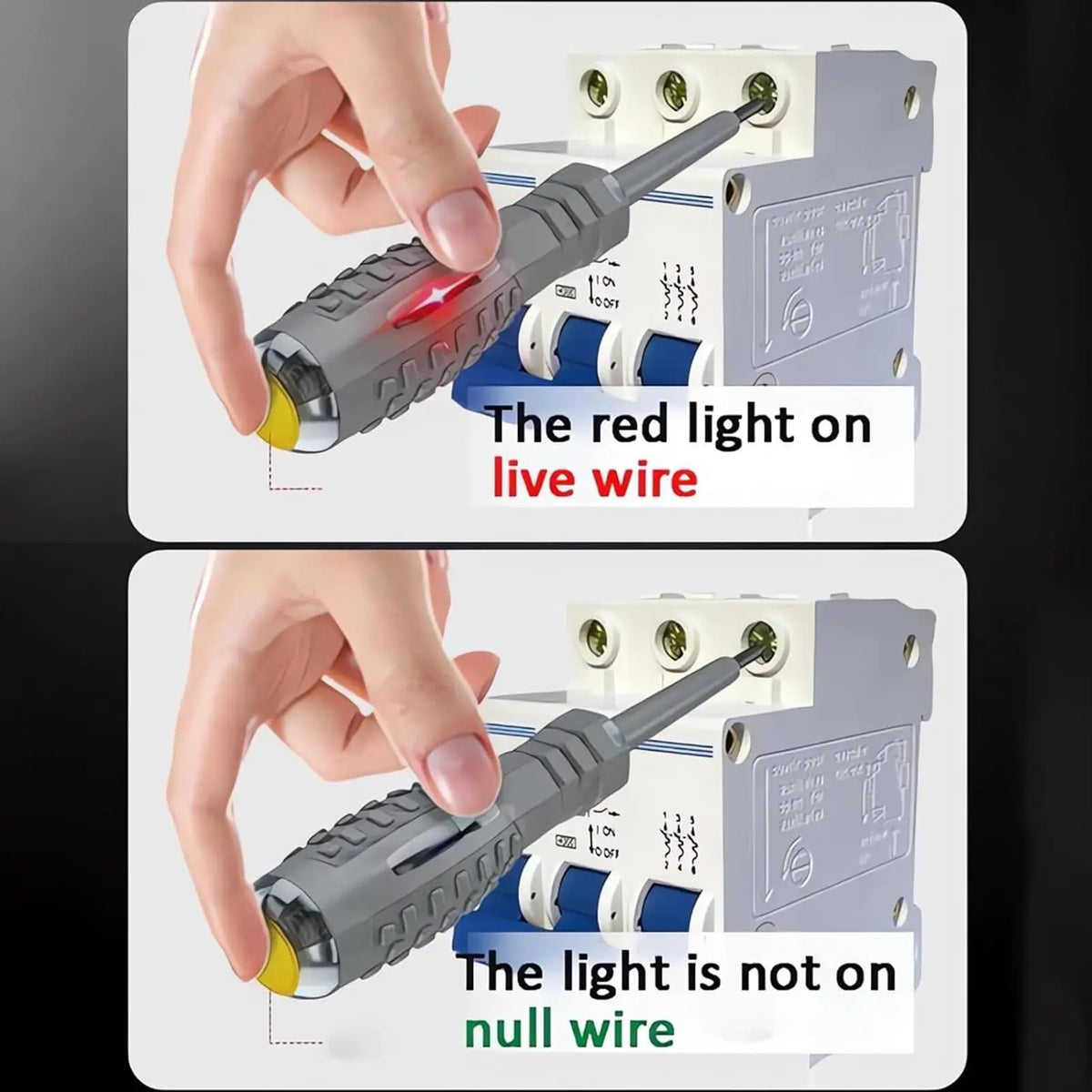 2-in-1 Voltage Tester Screwdriver | AC Non-Contact Test Pen Voltage Tester Screwdriver Axl