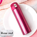 500ml Stainless Steel Vacuum Flask Thermos | Insulated Travel Bottle Vacuum Flask Thermos Axl rosered 500ml