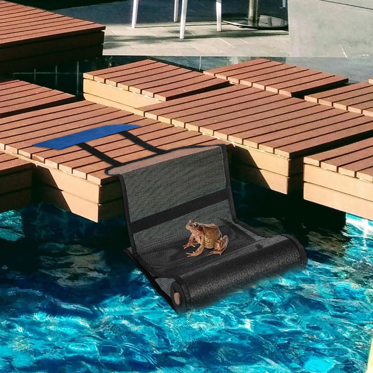 Pool Animal Escape Ramp – Critter Safety Rescue Net Pool Safety Ramp Axl