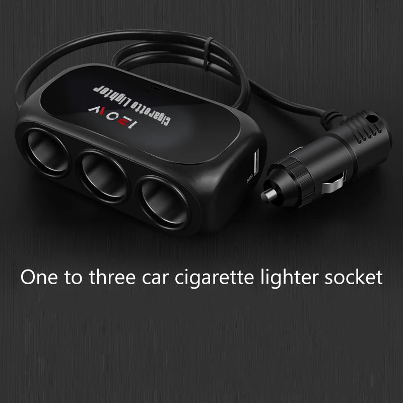 Baideluo Car Charger – Dual USB & FM Transmitter | 12V Car Power Adapter Axl