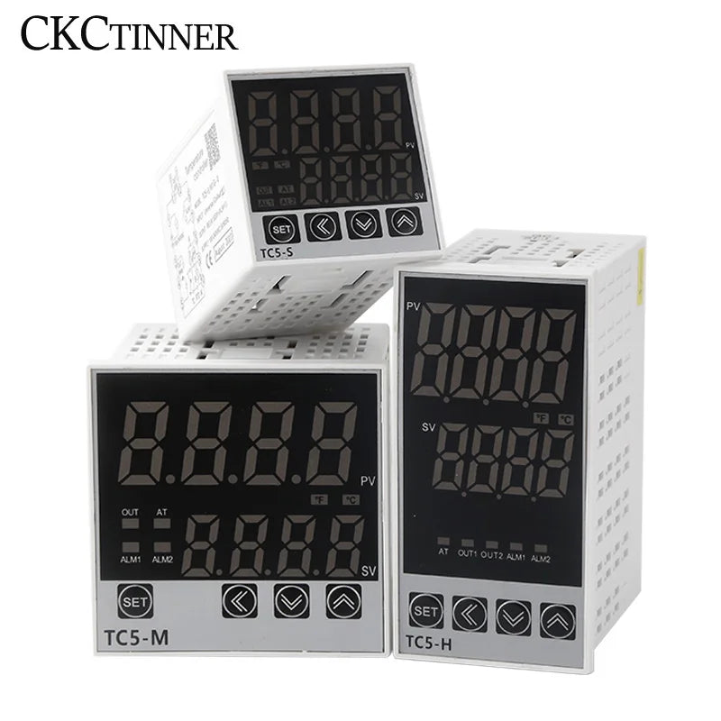PID Temperature Controller K-Type Timer Relay Buzzer AC100–220V PID Temperature Controller Axl
