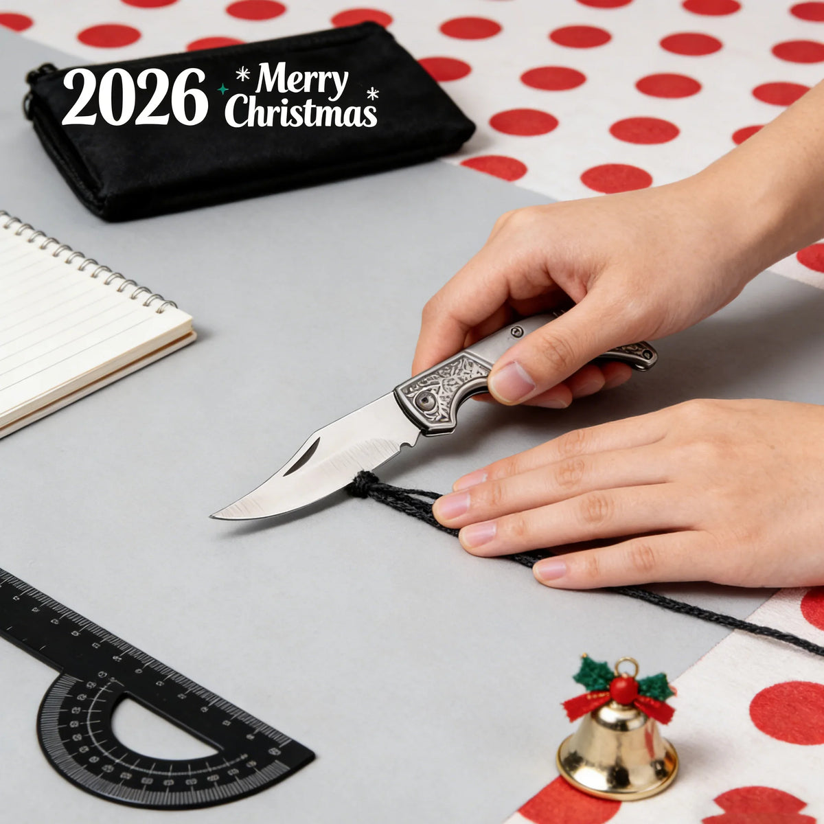 Folding Utility Knife & Embroidery Scissors – EDC Carry Tool Folding Utility Knife Axl