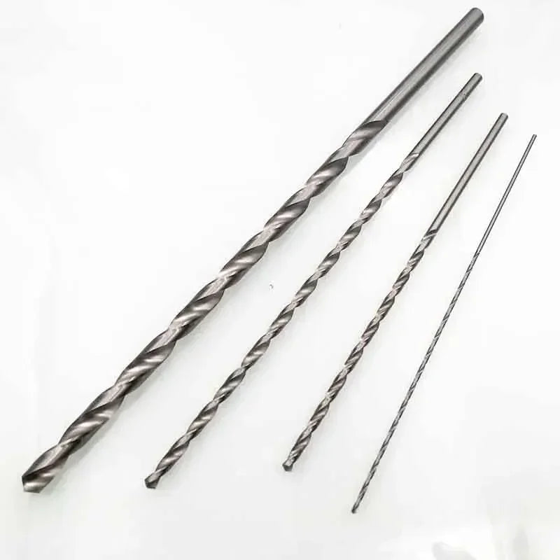 Extra Long HSS Twist Drill Bit Set 2–6mm | 160–300mm HSS Twist Drill Bit Axl