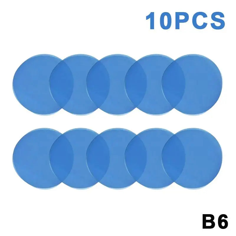 Self-Adhesive Color Lamp Film Overlays – 74mm DIY Light Decor Lamp Film Overlay Axl B6