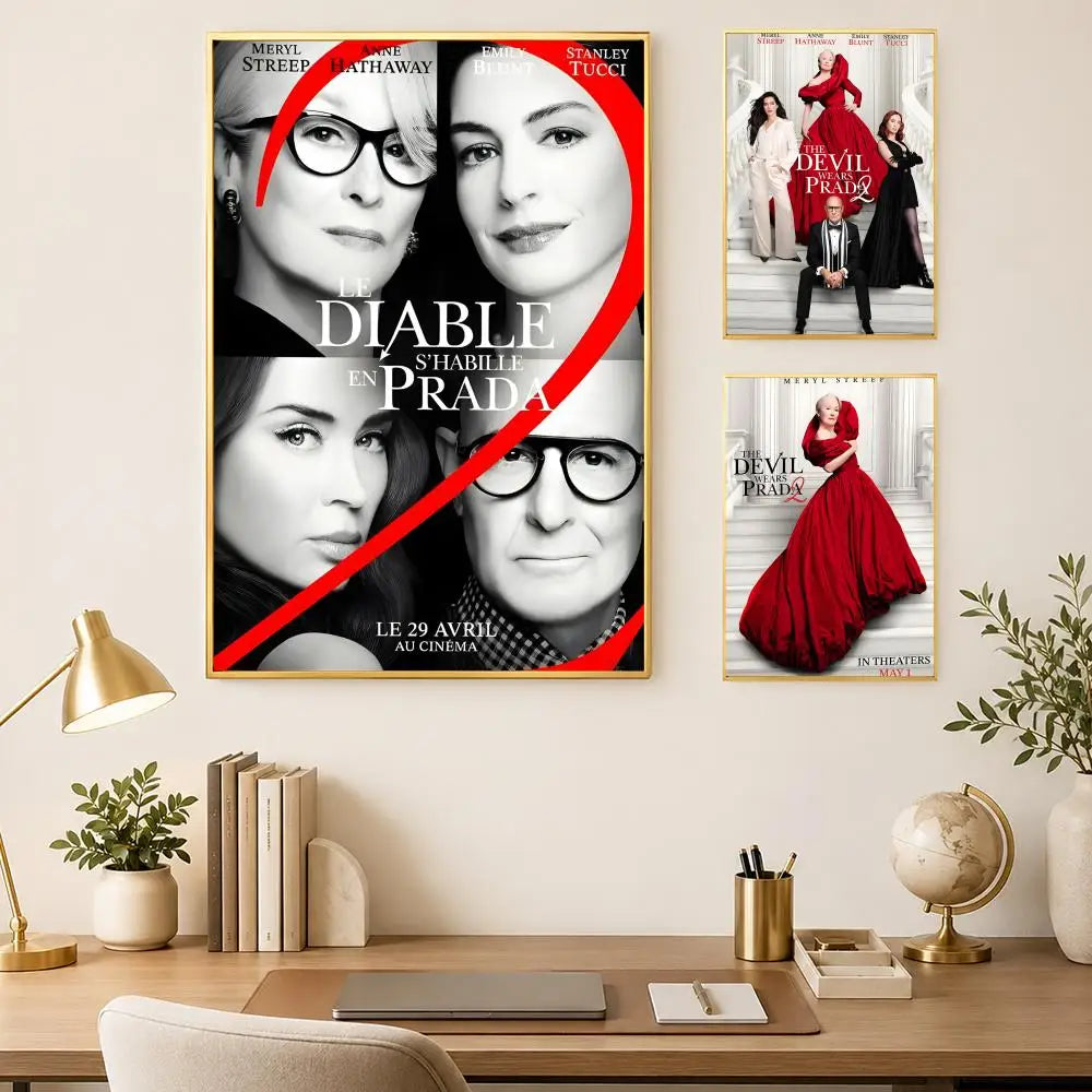 Devil Wears Prada HD PVC Self-Stick Wall Art Poster Wall Art Poster Axl