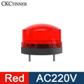 LED Strobe Warning Light 12V 24V 220V with Buzzer – LED-3071J Strobe Warning Light Axl Red AC220V