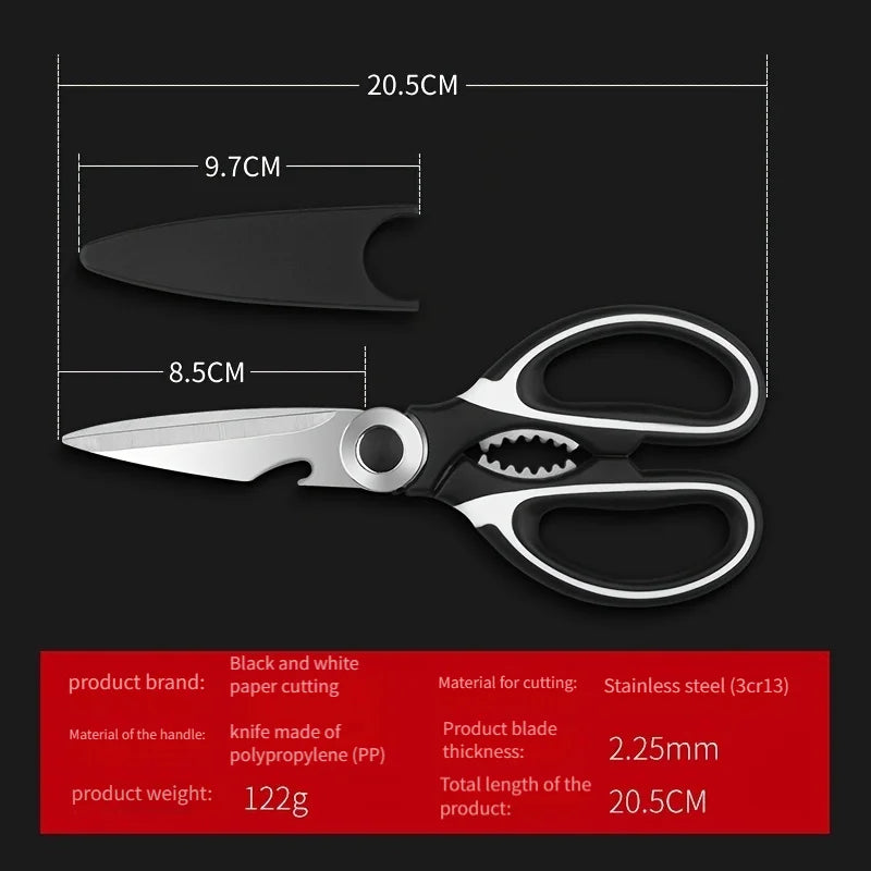 Stainless Steel Multifunctional Kitchen Scissors | SHIBO Shears Kitchen Scissors Axl