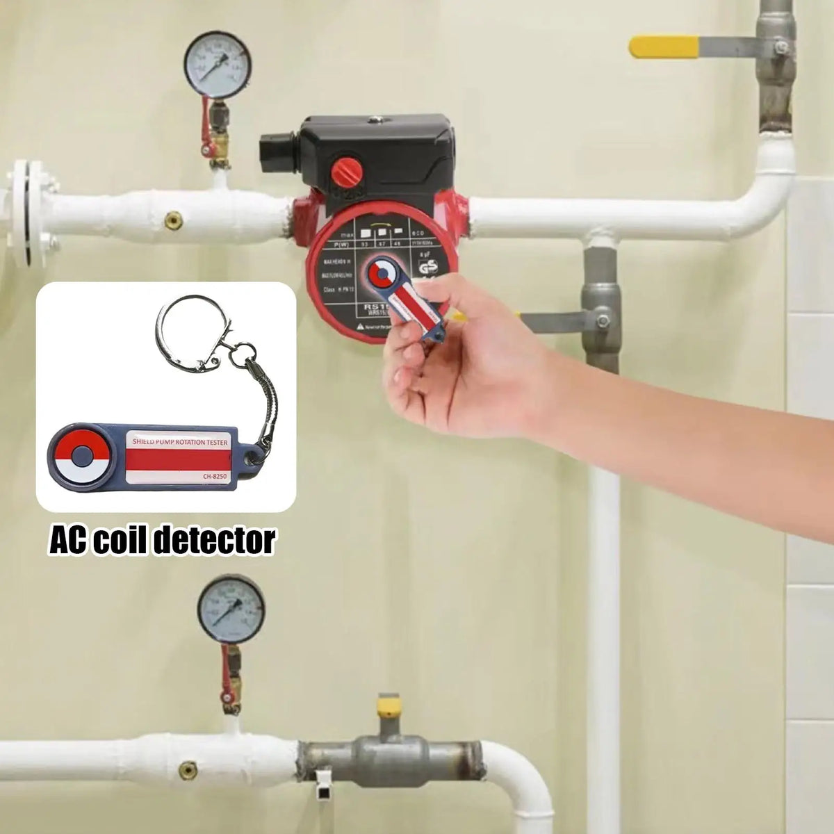 Solenoid Coil Tester – Portable Key Ring Pump Circuit Tool Solenoid Coil Tester Axl Default Title