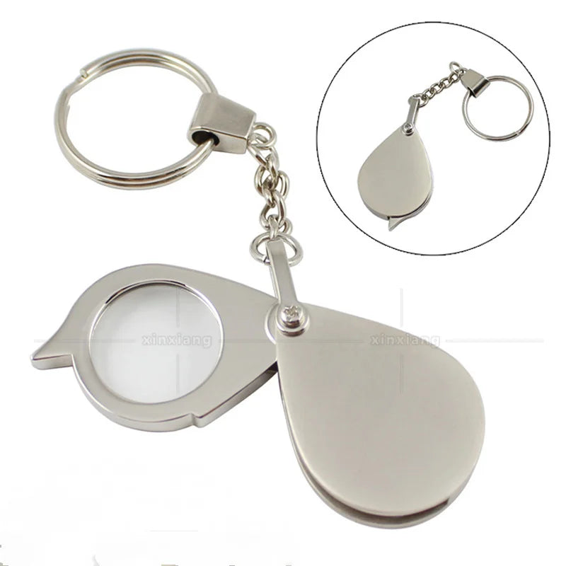 10X Jeweler's Magnifying Loupe – LED Light & Keychain Jeweler's Loupe Axl 15x