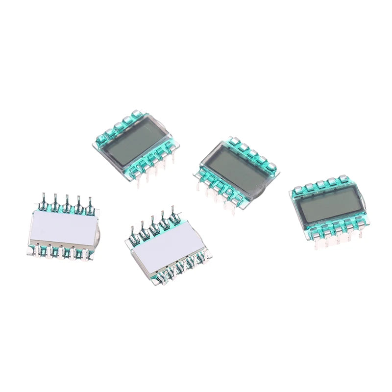 10-PIN 3-Digit Segment LCD Panel 3.0V TN Positive – 5 Pack LCD Segment Display Axl