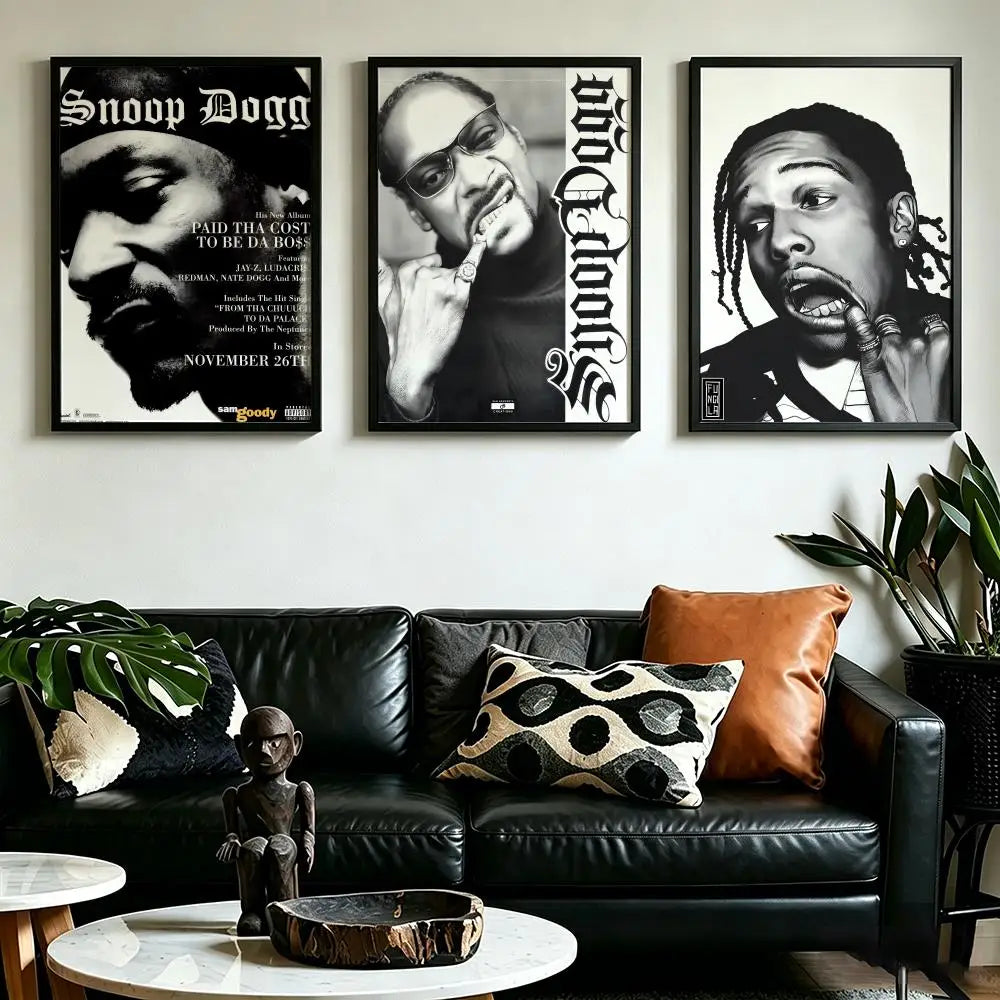 Snoop Dogg HD Wall Poster – Waterproof Sticky Home Decor Wall Art Poster Axl