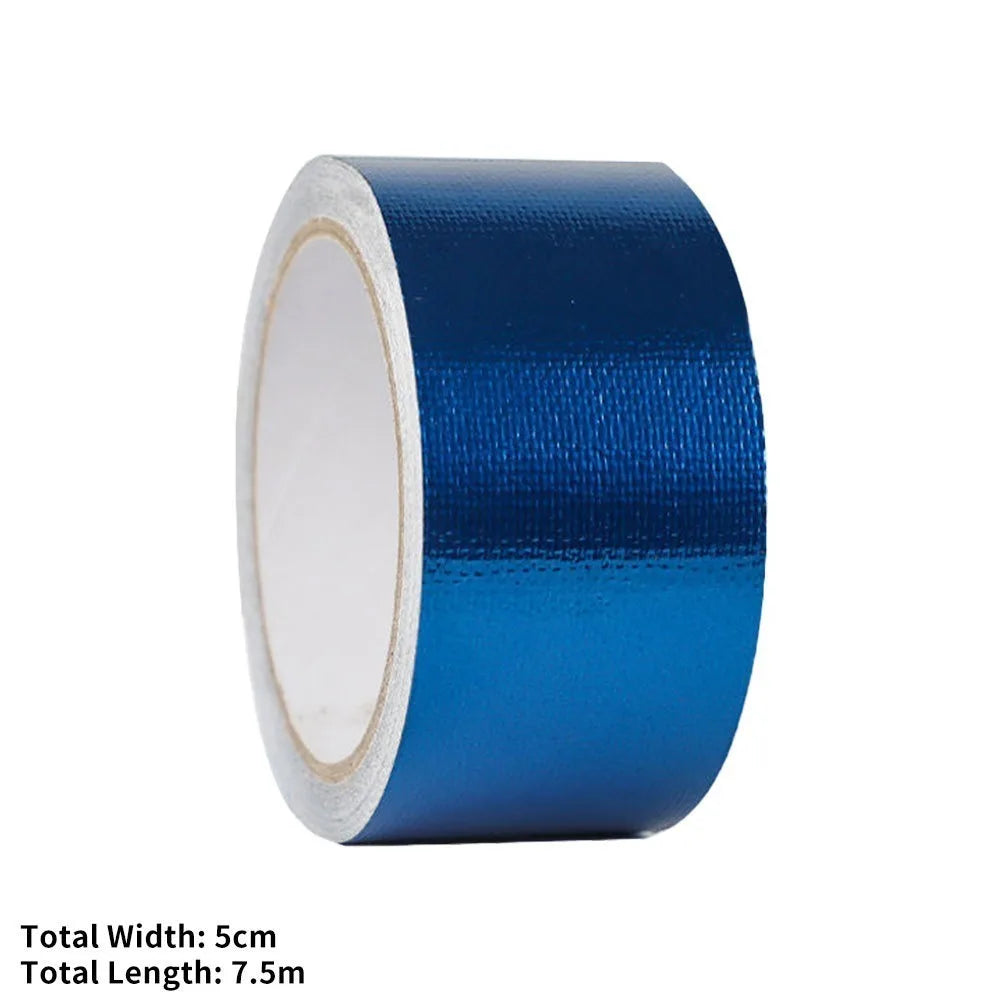 Waterproof Tarpaulin Repair Tape – Tarp & Awning Patch Tarpaulin Repair Tape Axl Blue 5CMx7.5M