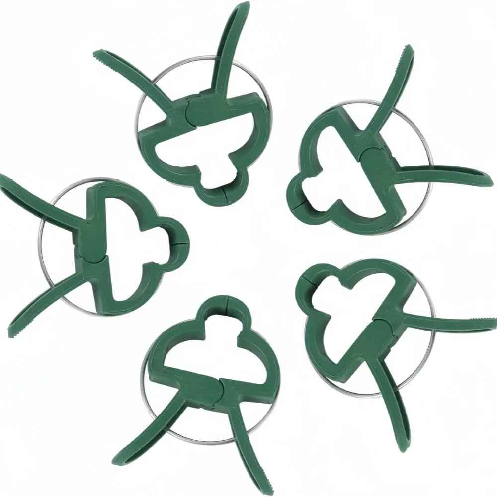 10-Pack Reusable Plant Support Clips for Tomatoes & Vines Plant Support Clips Axl