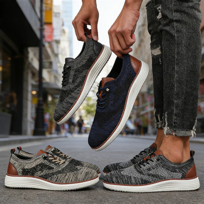 ZULIWAGN Men's Breathable Lightweight Casual Sneakers Men's Casual Sneakers Axl