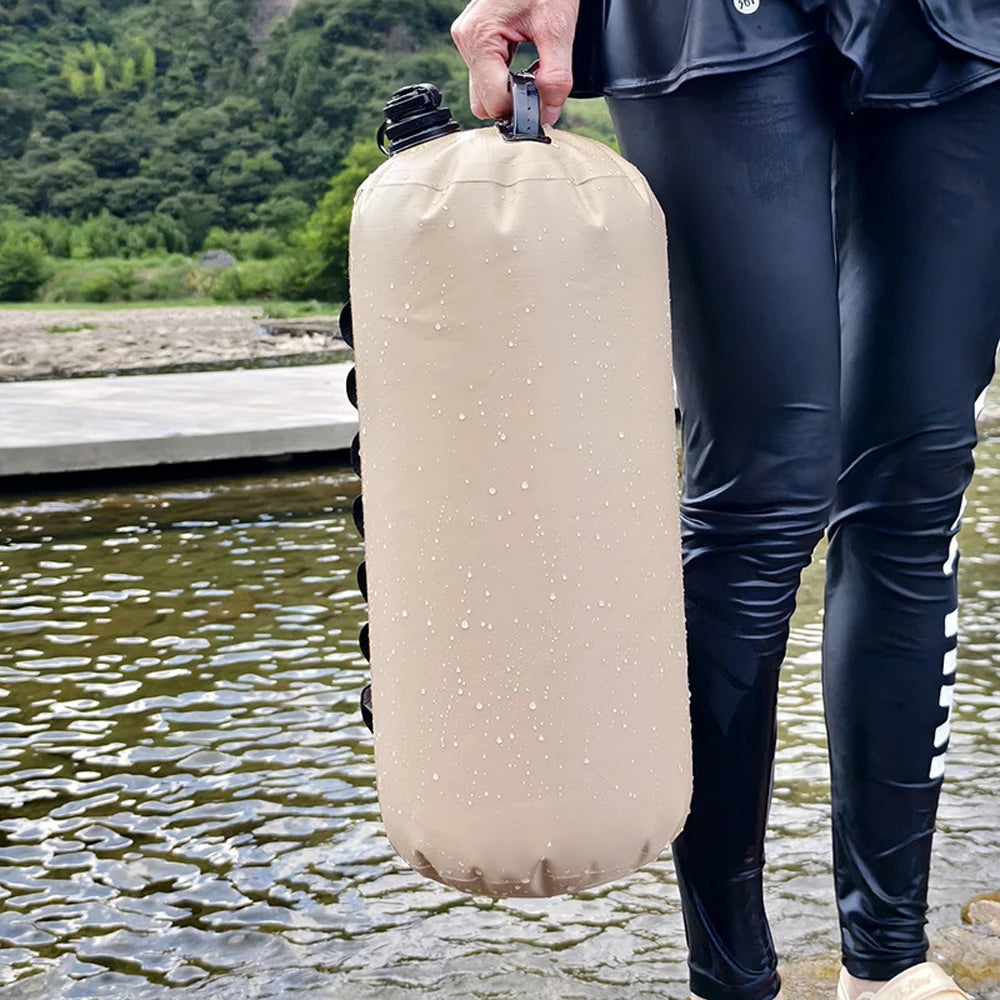Swim Buoy Dry Bag – Inflatable PVC Float & Outdoor Weight Bag Swim Buoy Float Bag Axl