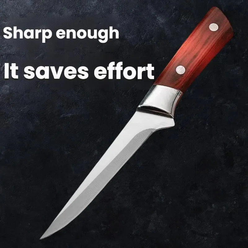 Stainless Steel Boning Knife with ABS Handle & Blade Cover Boning Knife Axl