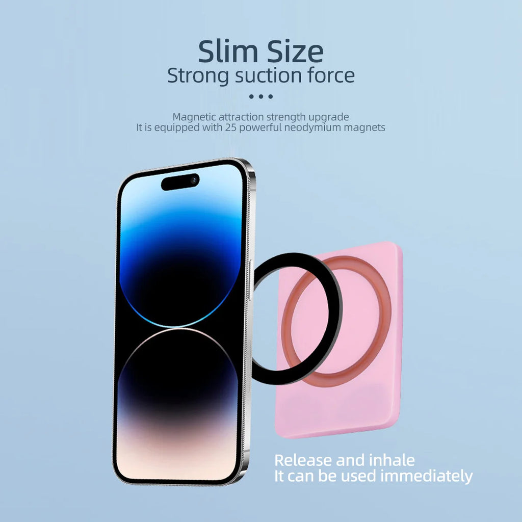 Magnetic Silicone Suction Cup Phone Holder – iPhone & Android Phone Suction Mount Axl