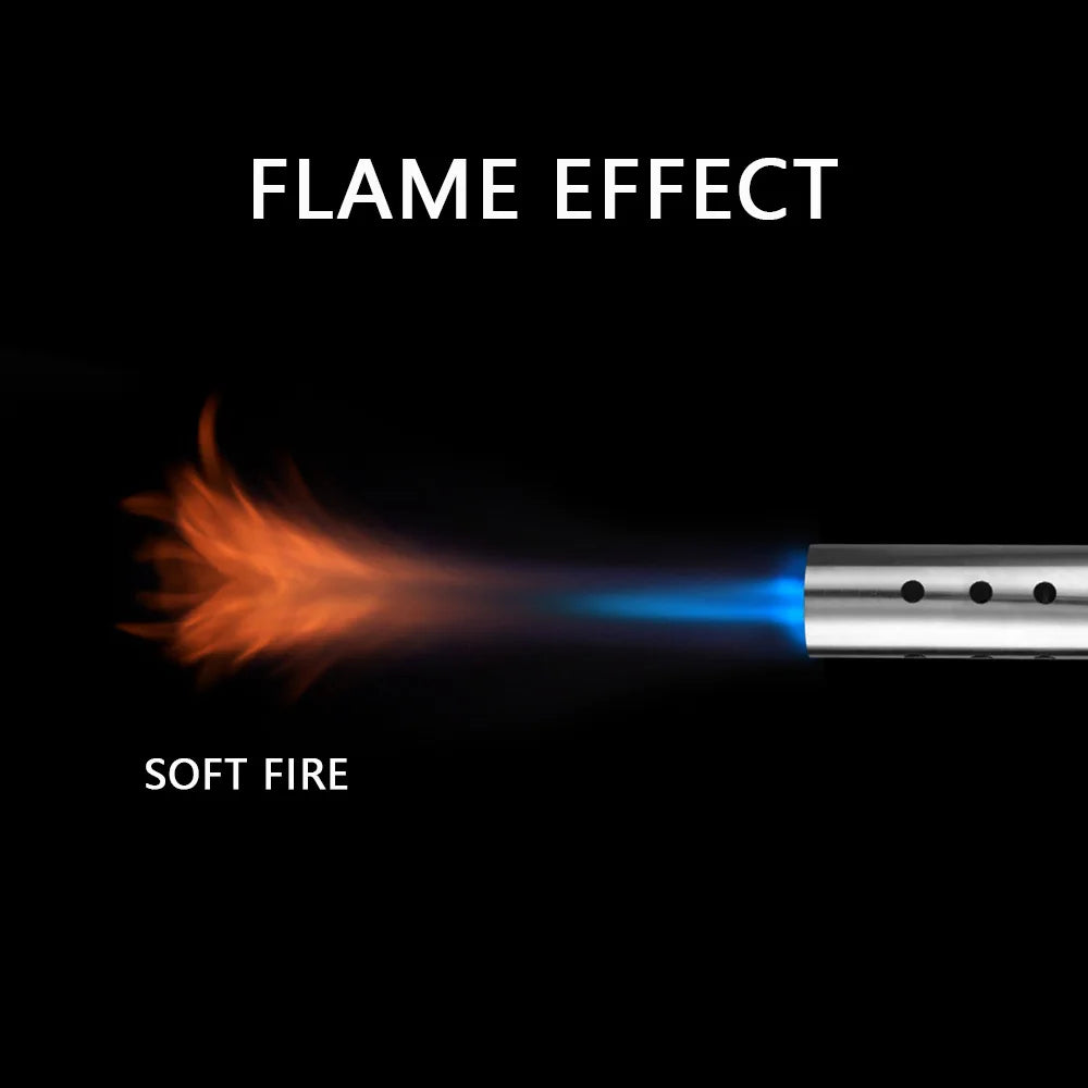 Adjustable Jet Flame Blow Torch Lighter – BBQ & Kitchen Butane Torch Lighter Axl