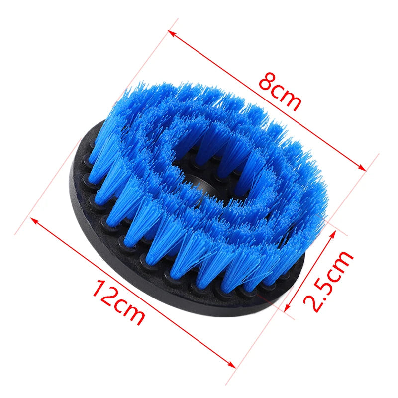 5-Inch Electric Drill Scrubber Brush for Car Tires & Tiles Drill Scrubber Brush Axl