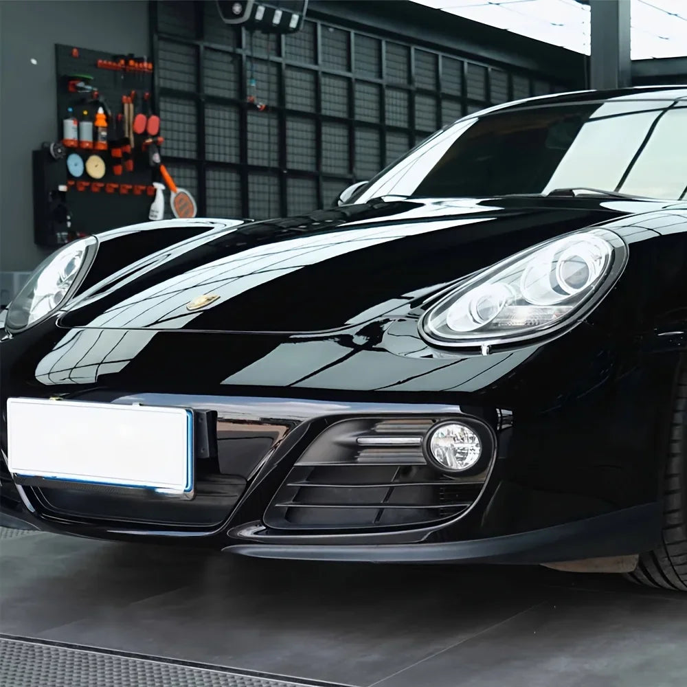 Glossy Black Car Vinyl Wrap Film – Bubble-Free Air Release Car Vinyl Wrap Film Axl