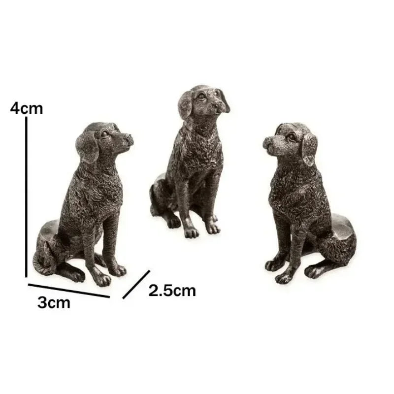 Animal Pot Holder Set – Dog Cat Rabbit Resin Garden Figurines Resin Garden Figurines Axl