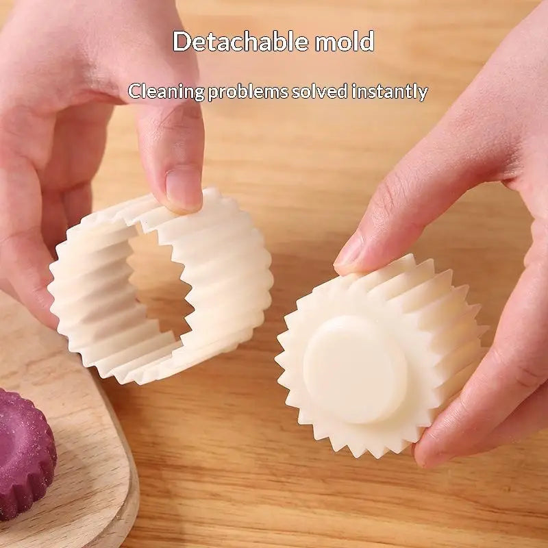 Detachable Mooncake Mold – DIY Pastry Stamp & Baking Tool Baking Mold Axl