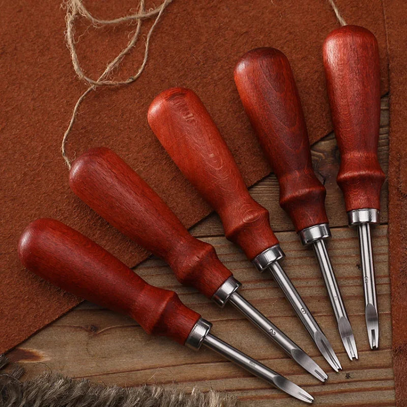 Leather Edge Beveler Skiving Knife – DIY Craft Hand Tool Leather Craft Tool Axl