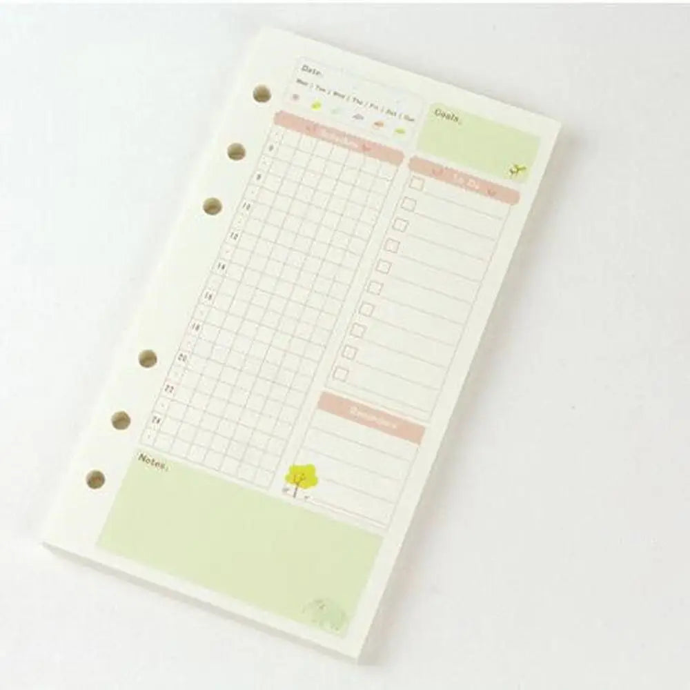 A5 & A6 Planner Refill Paper – Loose Leaf To-Do List Sheets Planner Refill Paper Axl A5