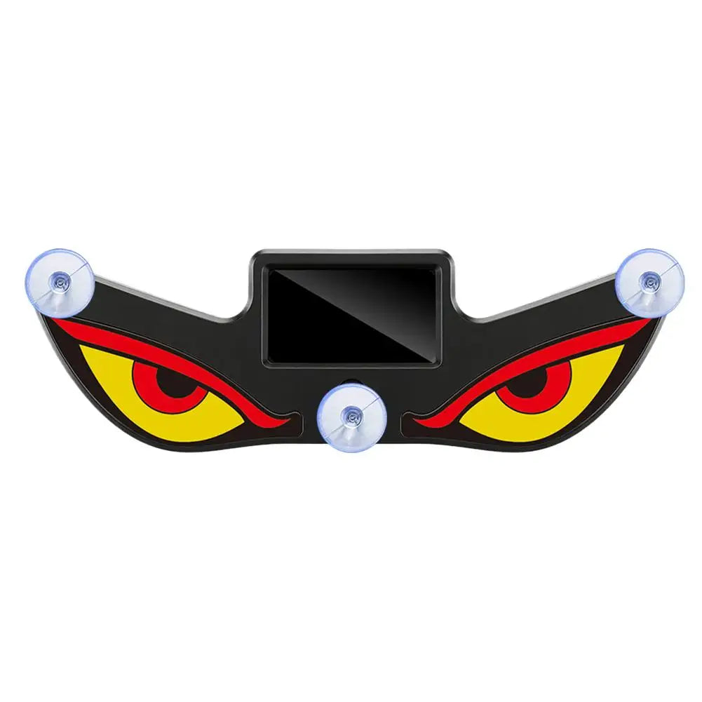 Solar LED Devil Eyes Car Atmosphere Light | Type-C Charging Car Atmosphere Light Axl LD