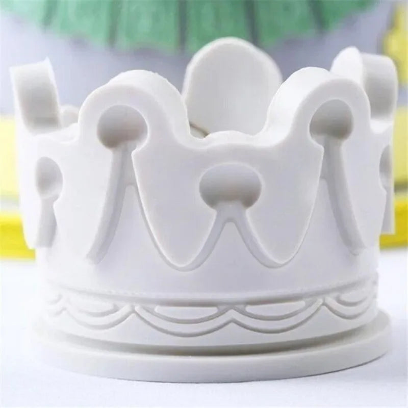 3D Crown Silicone Mold – Fondant & Gumpaste Cake Decorating Silicone Baking Mold Axl