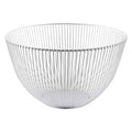 Metal Wire Fruit Basket – Kitchen Bread & Food Storage Tray Wire Storage Basket Axl White