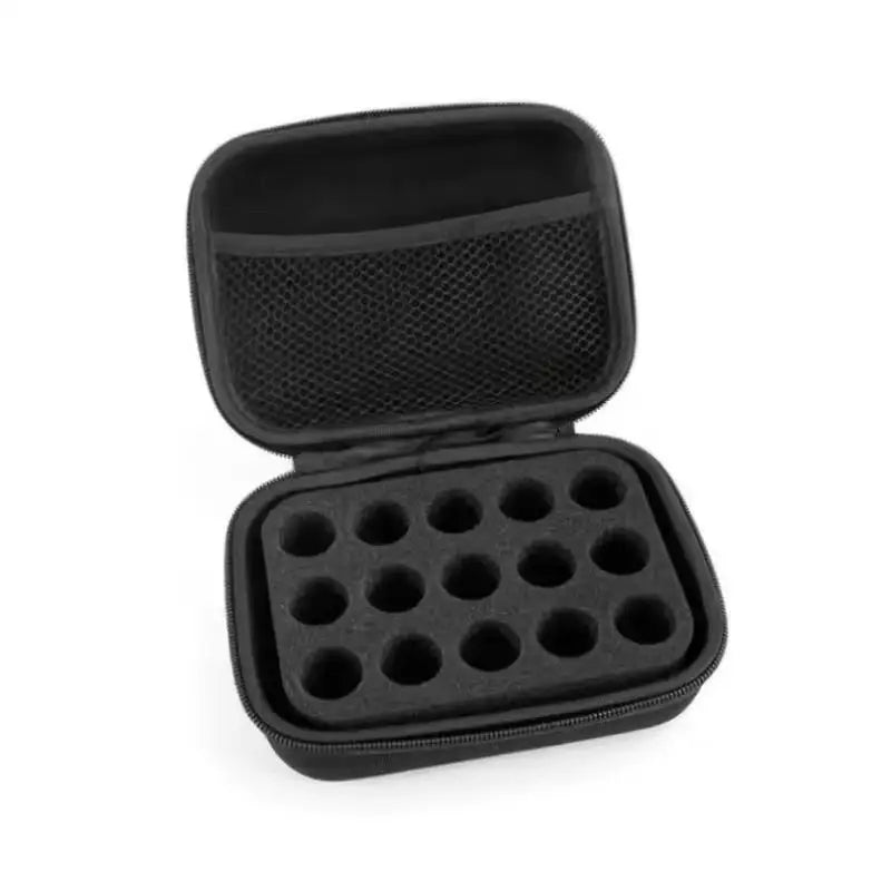 15-Grid EVA Hard Shell Medicine Vial Organizer Travel Case Medicine Storage Case Axl