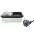 BALASHOV 2-in-1 Electric Hot Pot & Grill – Mandarin Duck Cooker Electric Hot Pot Grill Axl green