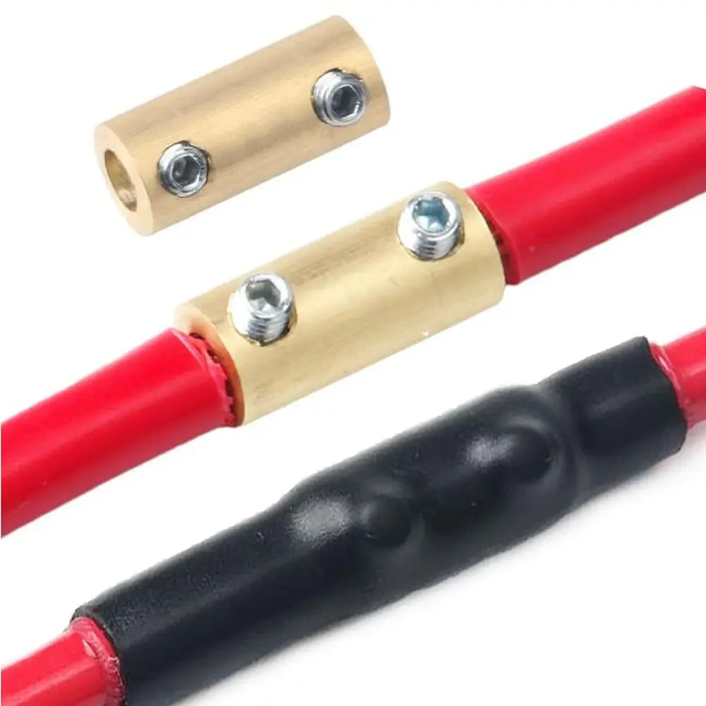 Waterproof Brass Terminal Block Wire Connector 10A 20A 60A Butt Joint Wire Terminal Connector Axl