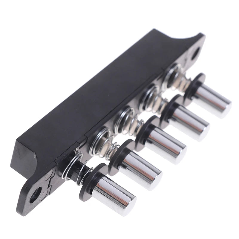 5-Position Push Button Switch for Range Hood – Silver Push Button Switch Axl