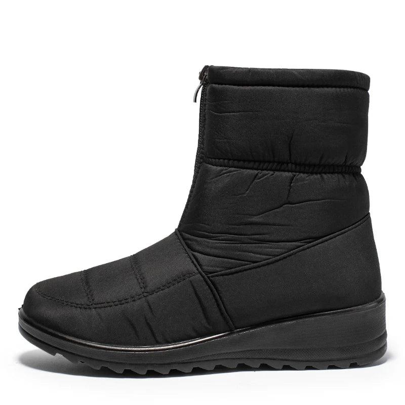 Women's Winter Snow Boots – Plush Lined Non-Slip Ankle Boots Women's Snow Boots Axl