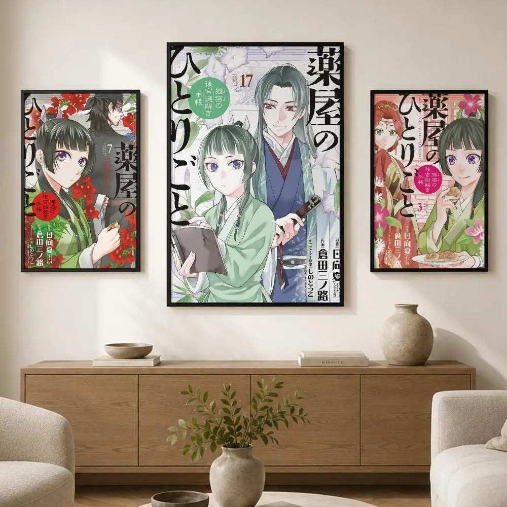 The Apothecary Diaries Anime Poster – Waterproof Self-Adhesive Anime Wall Poster Axl