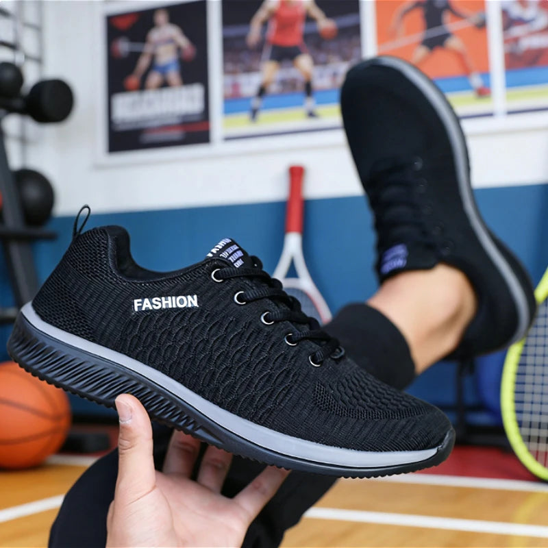 Men's Lightweight Mesh Breathable Running Sneakers Athletic Sneakers Axl
