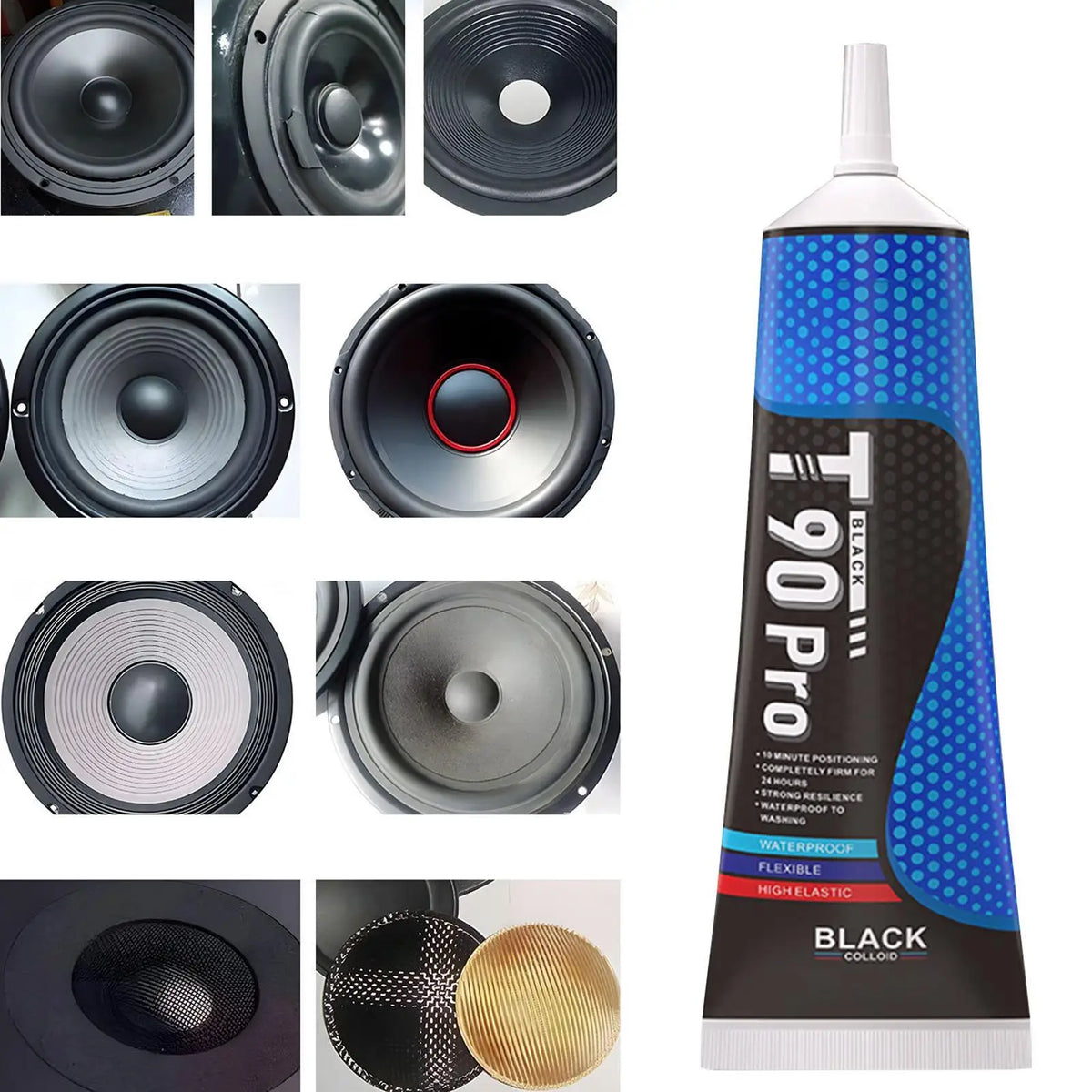 Speaker Repair Glue 18ml–115ml | Cone & Dust Cap Adhesive Speaker Repair Adhesive Axl