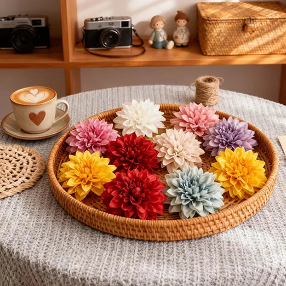 Artificial Silk Rose Heads 15/30 PCS – Wedding & Home Decor Artificial Silk Flowers Axl