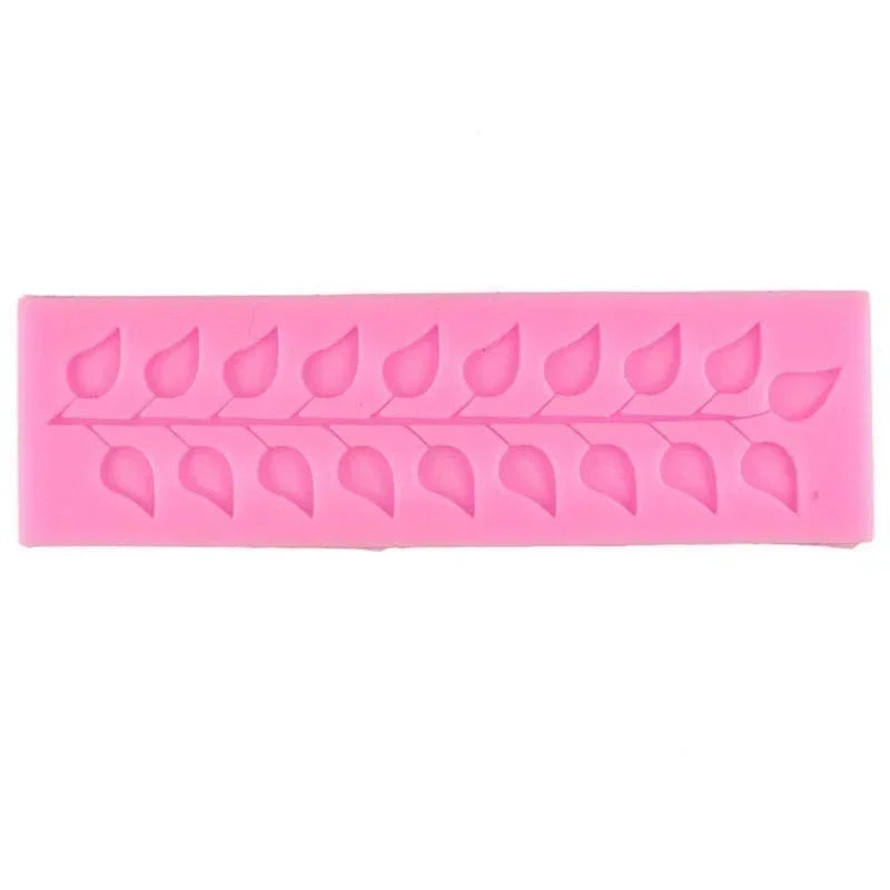 Vine Leaf Lace Silicone Mold – Fondant & Cake Decorating Silicone Baking Mold Axl