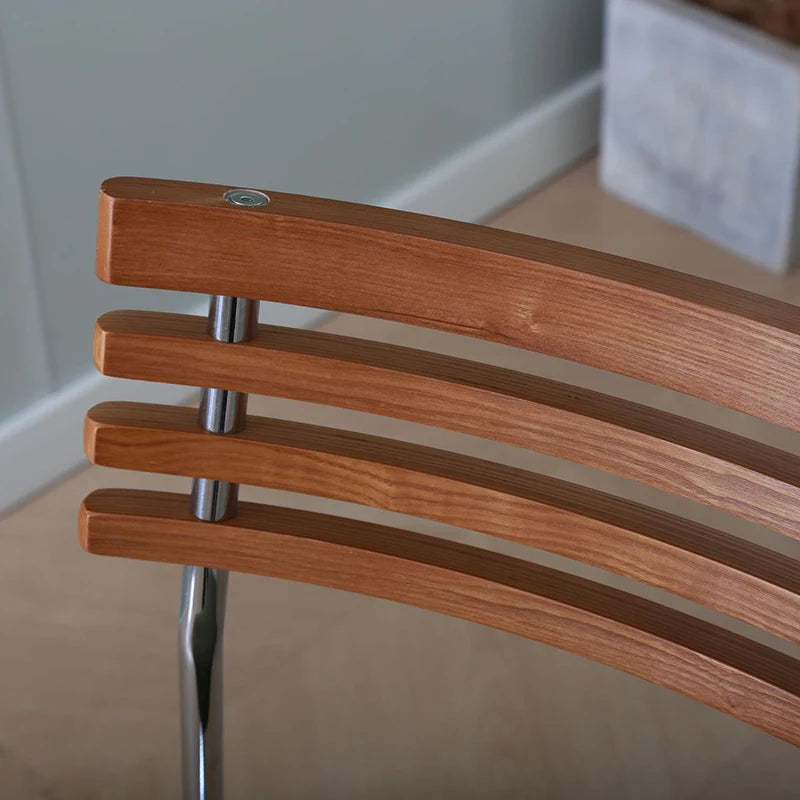 Retro Nordic Dining Chair – Cushioned Minimalist Kitchen Chair Dining Chair Axl