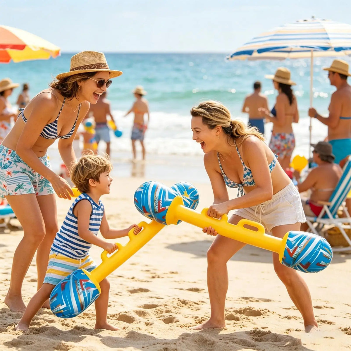 Inflatable Gladiator Battle Sticks 2-Pack | Party Toy for All Ages Inflatable Party Toy Axl