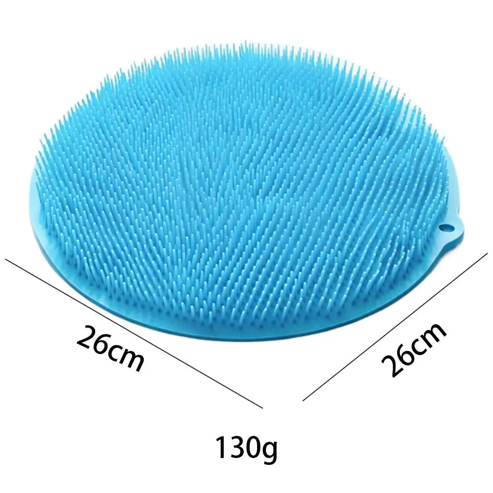 Silicone Foot Scrubber Mat – Non-Slip Bath Massage Pad Foot Scrubber Mat Axl