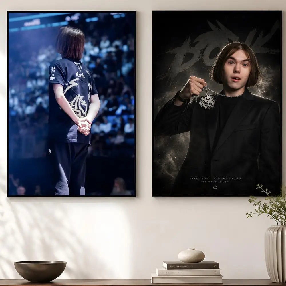 Esports Danil Kryshkovets Wall Poster – Self-Adhesive HD Decor Decorative Wall Poster Axl