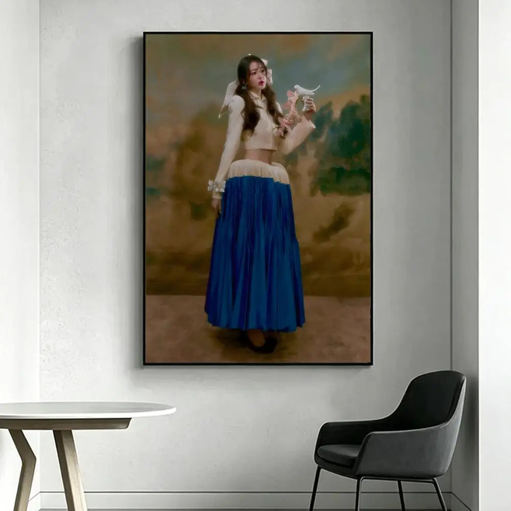 Wonyoung Kpop HD Poster – Waterproof Sticky Wall Art Decor Wall Art Poster Axl