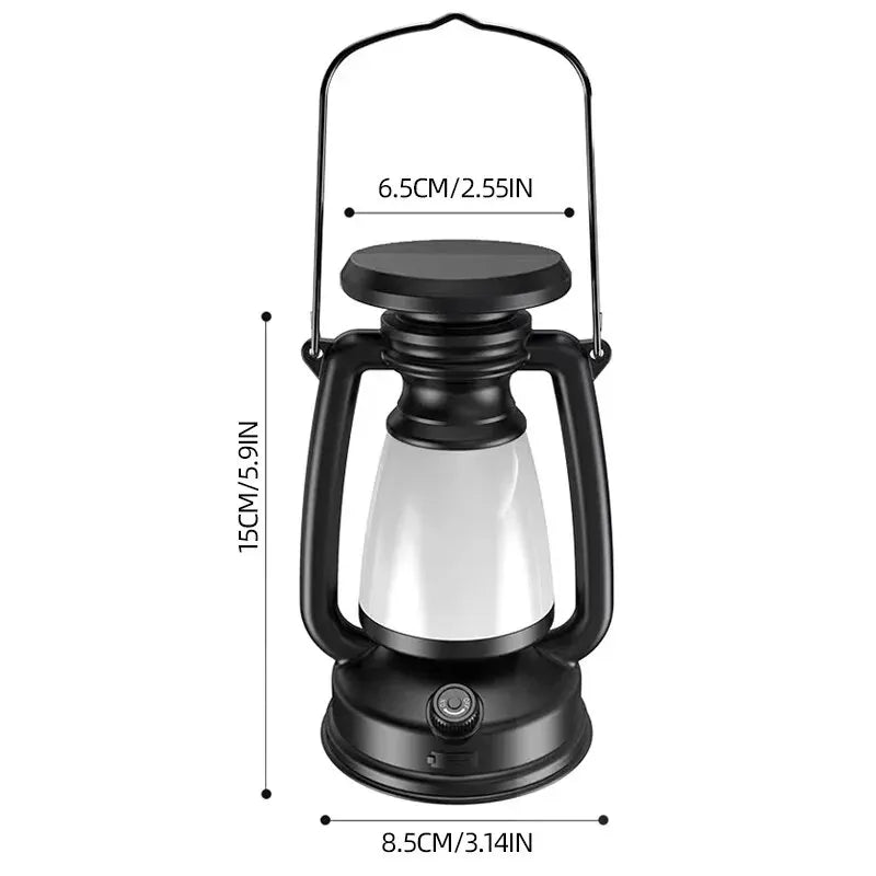 Retro Horse LED Lantern – Rechargeable Atmosphere Table Lamp LED Atmosphere Lantern Axl