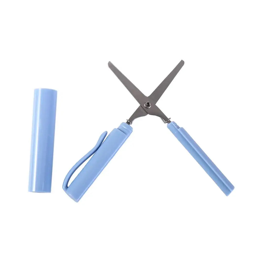 Pen Shape Folding Scissors – Portable DIY Paper Cutting Tool Folding Scissors Axl