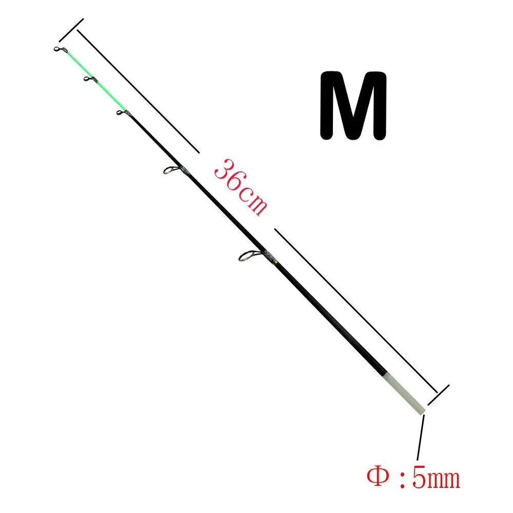 50cm Ice Fishing Rod – Soft Fiberglass Tip & Cork Handle Ice Fishing Rod Axl -M